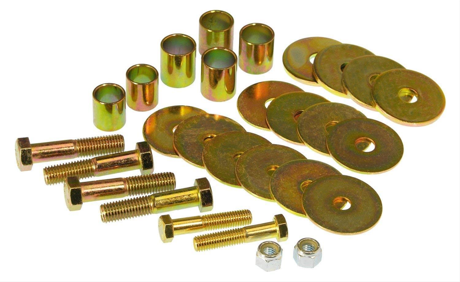 Prothane 7-140BL 67-81 Camaro Body Mount Hardware Kit