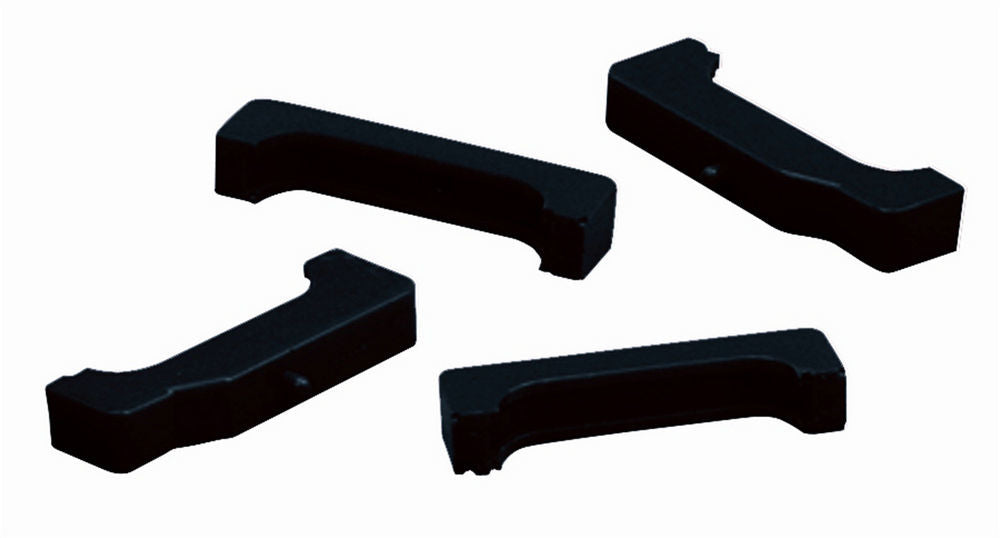 Prothane 7-1711-BL Black Polyurethane Radiator Bushings for GM 1968-1987, Set of 4
