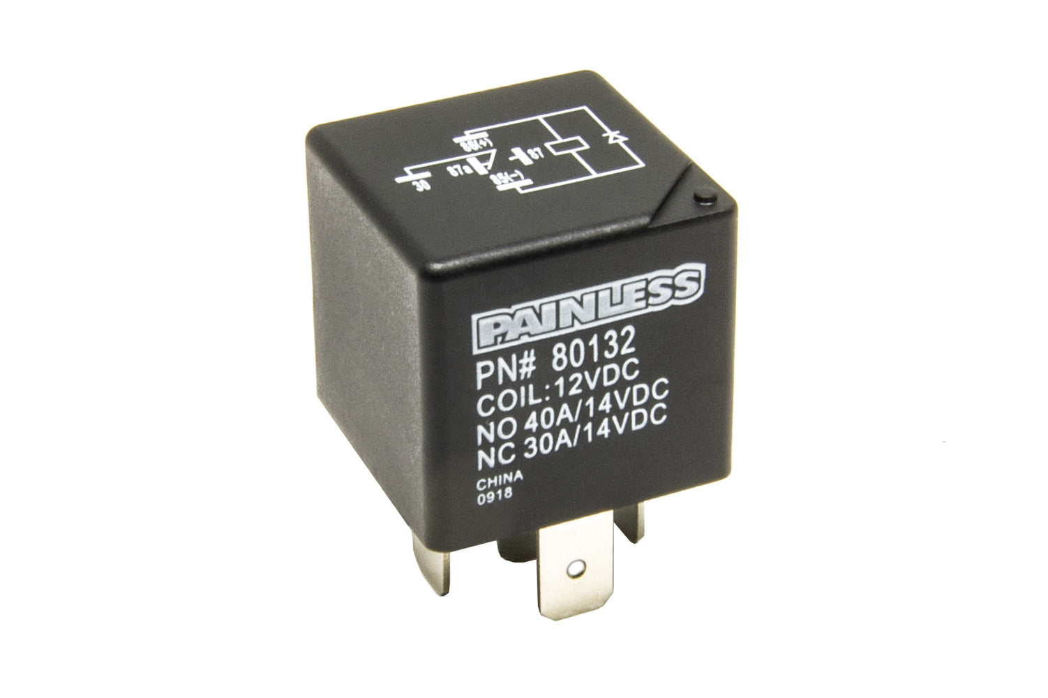 Painless Wiring Relay Switch - Double Pole - 40 Amps - 12V - Fuel Injection 80132 product image