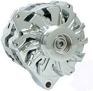 Powermaster 27861 GM CS130 Alternator, 105 Amp, 12V, Polished Aluminum