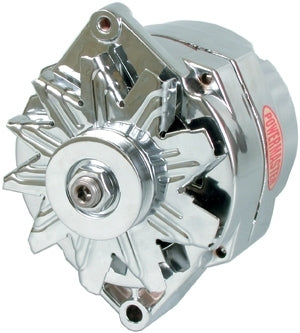 Powermaster 37293 Chrome GM-Style 12SI 150 Amp Alternator