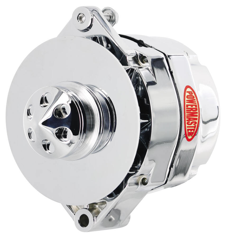 Powermaster 37294 150 Amp Chrome GM-Style 12SI Alternator