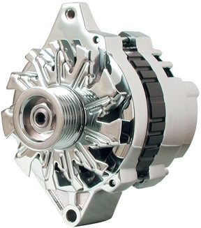 Powermaster 37803 Chrome 140 Amp CS130 Alternator for GM