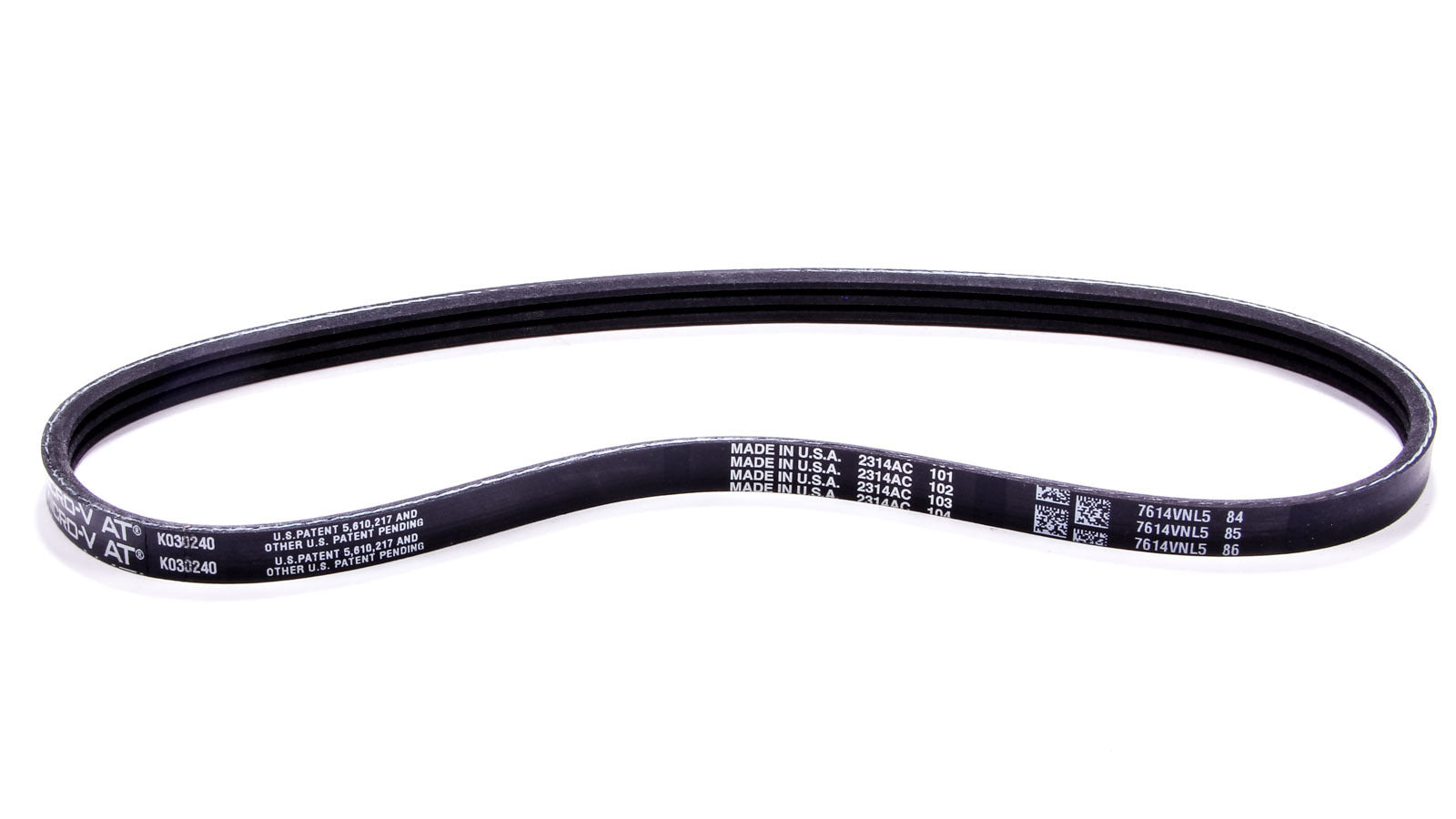 Powermaster 4030240 Serpentine Drive Belt, 3-Rib, 24-Inch