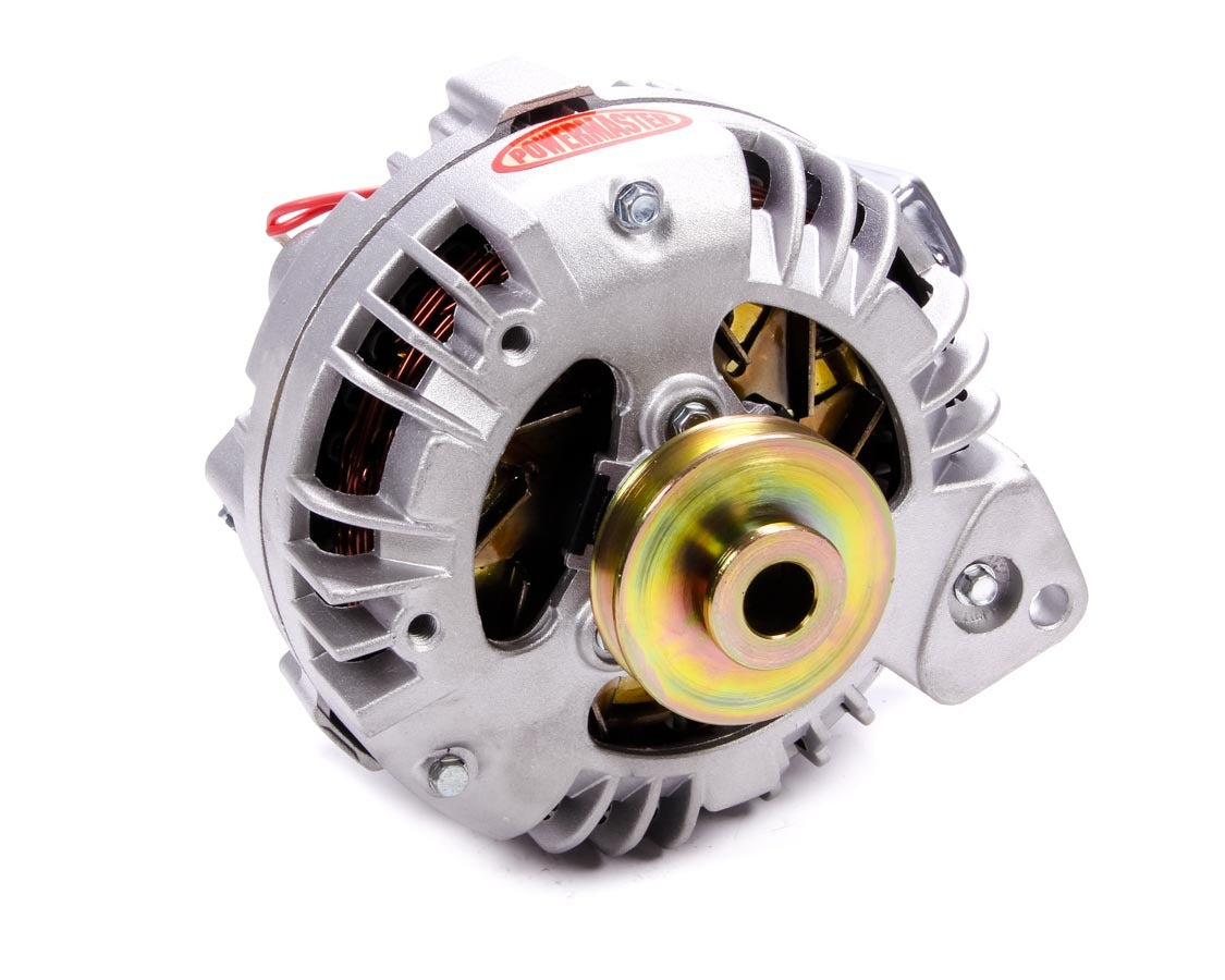 Powermaster 75191 Mopar-Style 95 Amp Alternator, 12V, 1-Wire, Single V-Belt Pulley