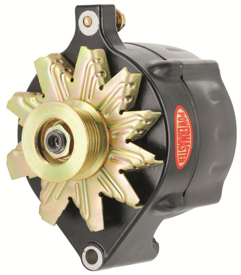 Powermaster 8-57140 Ford-Style 150 Amp Alternator with Black Powder-Coated Case
