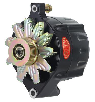 Powermaster 8-57148 XS Volt Ford-Style Race Alternator, 150 Amp, 12V/16V, Black