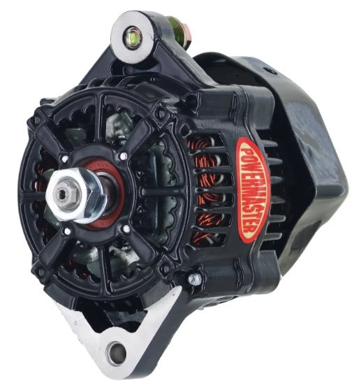 Powermaster 8163 Denso Style Race Alternator, 75 Amp, 12 Volt, 1-Wire