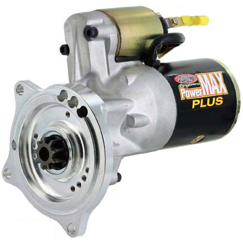 Powermaster PowerMAX Starter 9002 for Ford V8 Y-Block, 3.7:1 Gear Reduction, Black