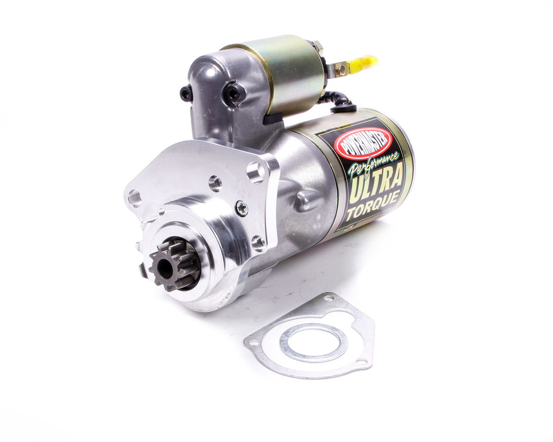 Powermaster 9413 Ultra Torque Starter for Mopar V8, 4.4:1 Gear Reduction, Natural Finish