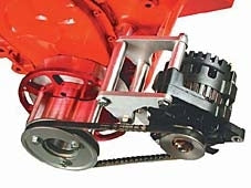 Powermaster 982 Alternator Spacer Motor Plate Kit for Big and Small Block Chevy