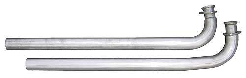 Pypes Performance Exhaust DGA13S 2.5-Inch Stainless Steel Intermediate Pipes for 1964-1981 Pontiac