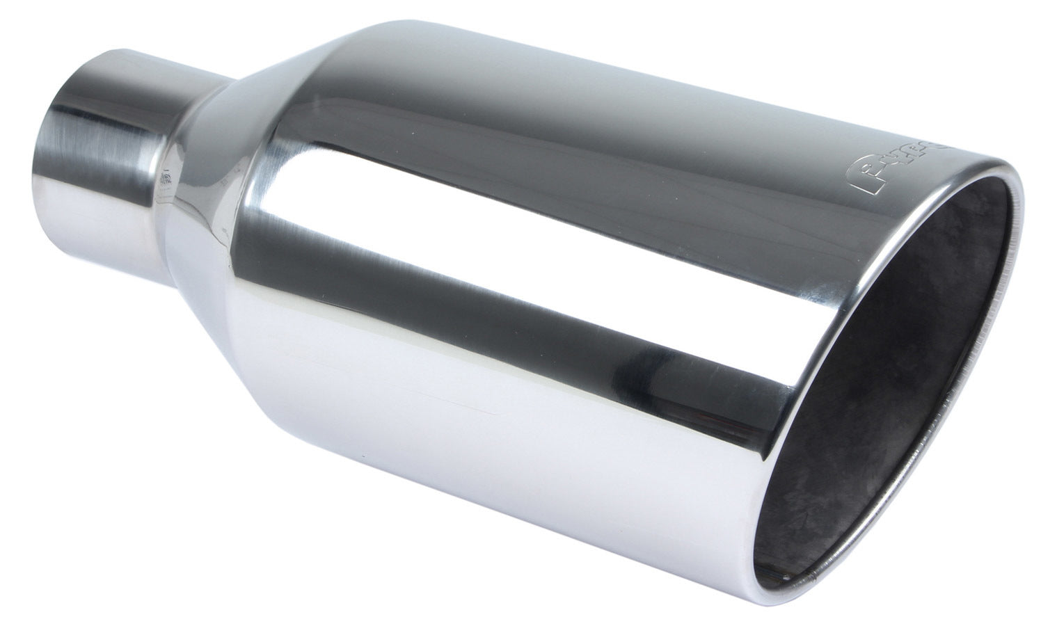 Pypes Performance Exhaust EVT408 Monster Weld-On Exhaust Tip, 4-Inch Inlet, 8-Inch Round Outlet