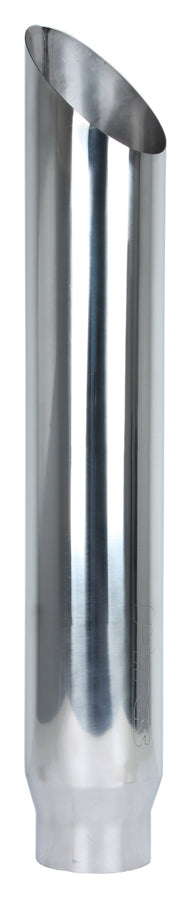 Pypes Performance Exhaust EVT506-36AC 5-Inch to 6-Inch Miter Exhaust Stack, 36-Inch, Polished Stainless Steel