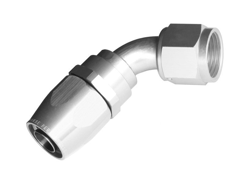 Redhorse Performance 6AN 60 Degree Fm Hose End Aluminum Clear 1060-06-5 product image
