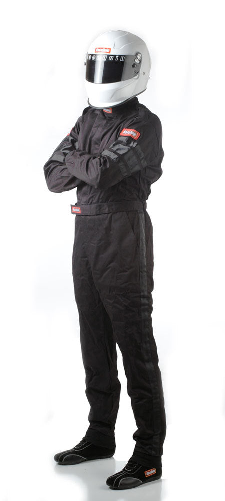 Racequip 110006RQP Black Suit Single Layer X-Large