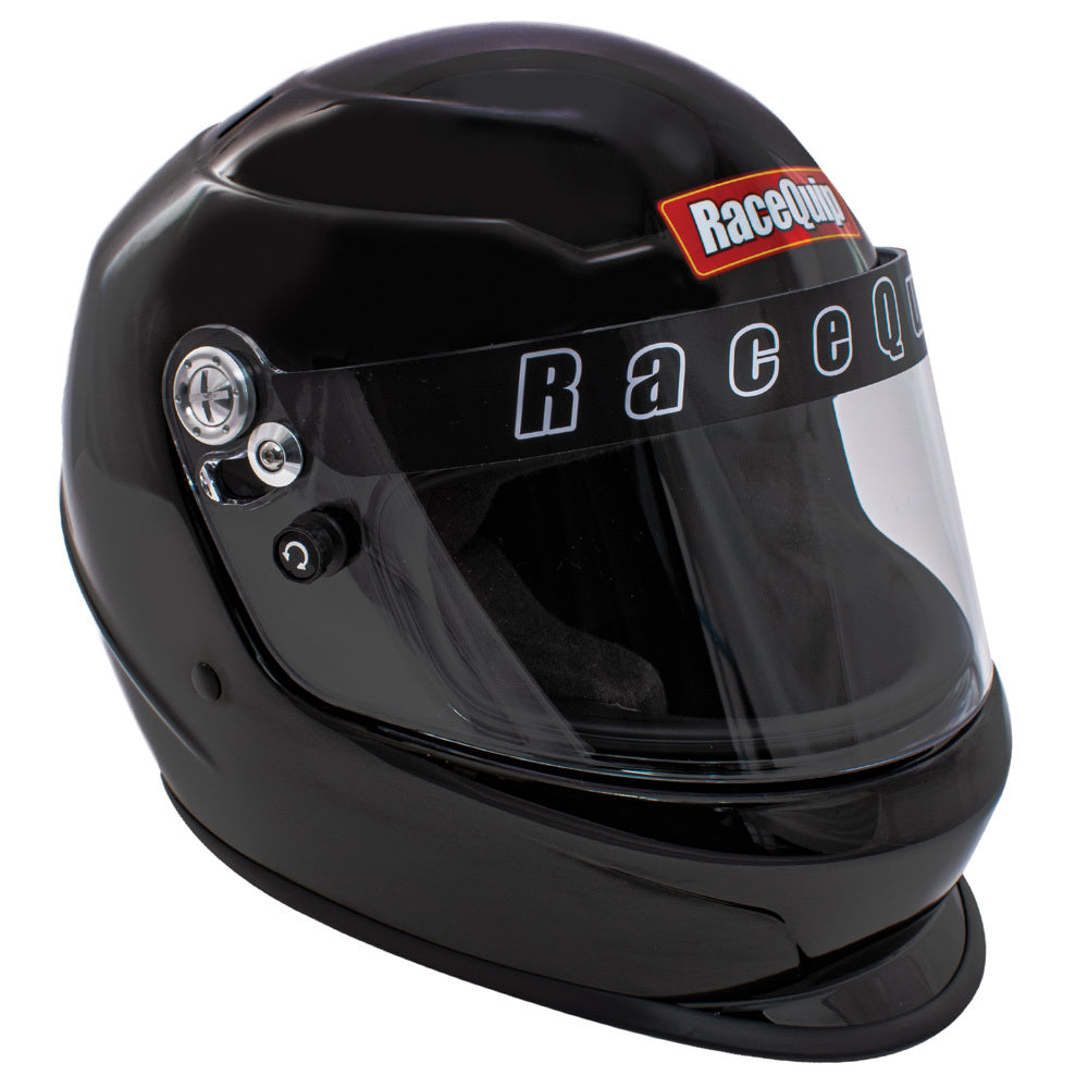 Racequip 2260096RQP Helmet Pro Youth Gloss Black Sfi24.1 2020