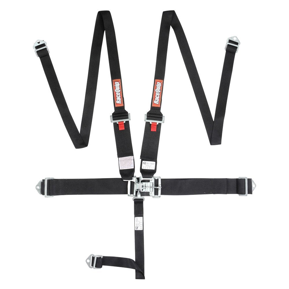 Racequip 717007RQP Harness 5pt HNR L&l Black