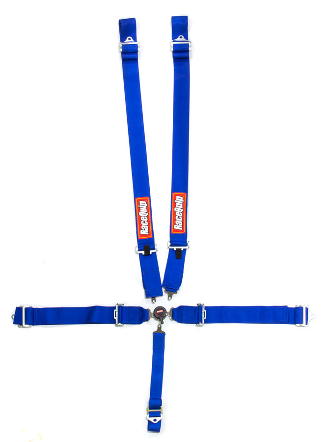 Racequip 741021RQP 5pt Harness Camlock SFI Sportsman Blue