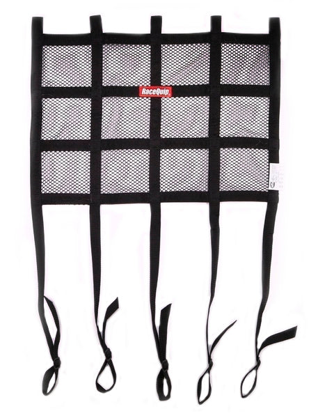 Racequip 822005RQP Window Net Mesh Black SFI Hybrid Adj. Strap