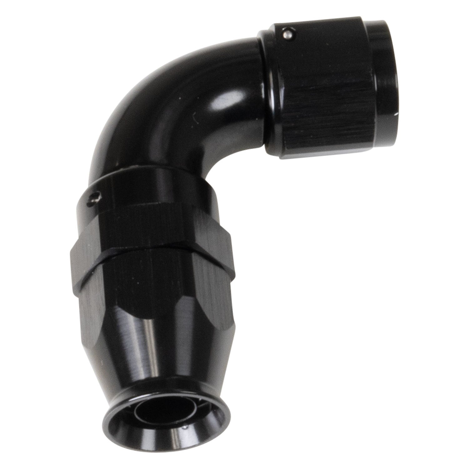 Russell 550563 8AN 90Deg Pro Hose End PTFE Black