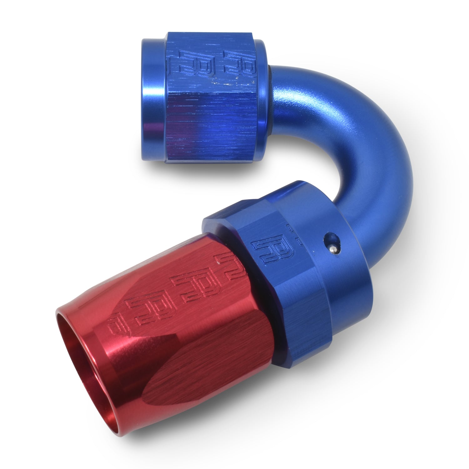Russell 613450 6AN 150Deg Hose End Proclassic Blue Red