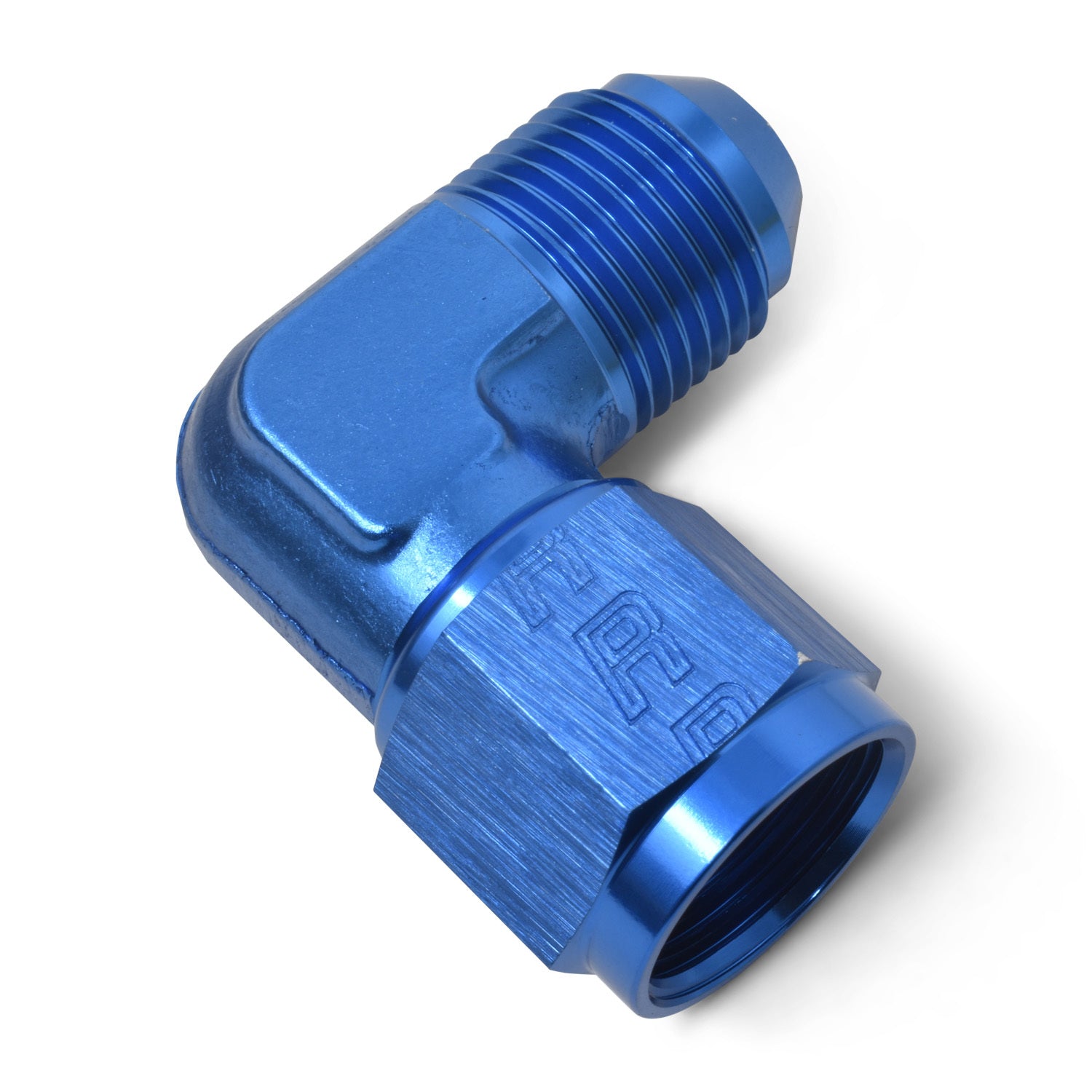Russell 614804 4AN 90Deg Swivel Union Blue