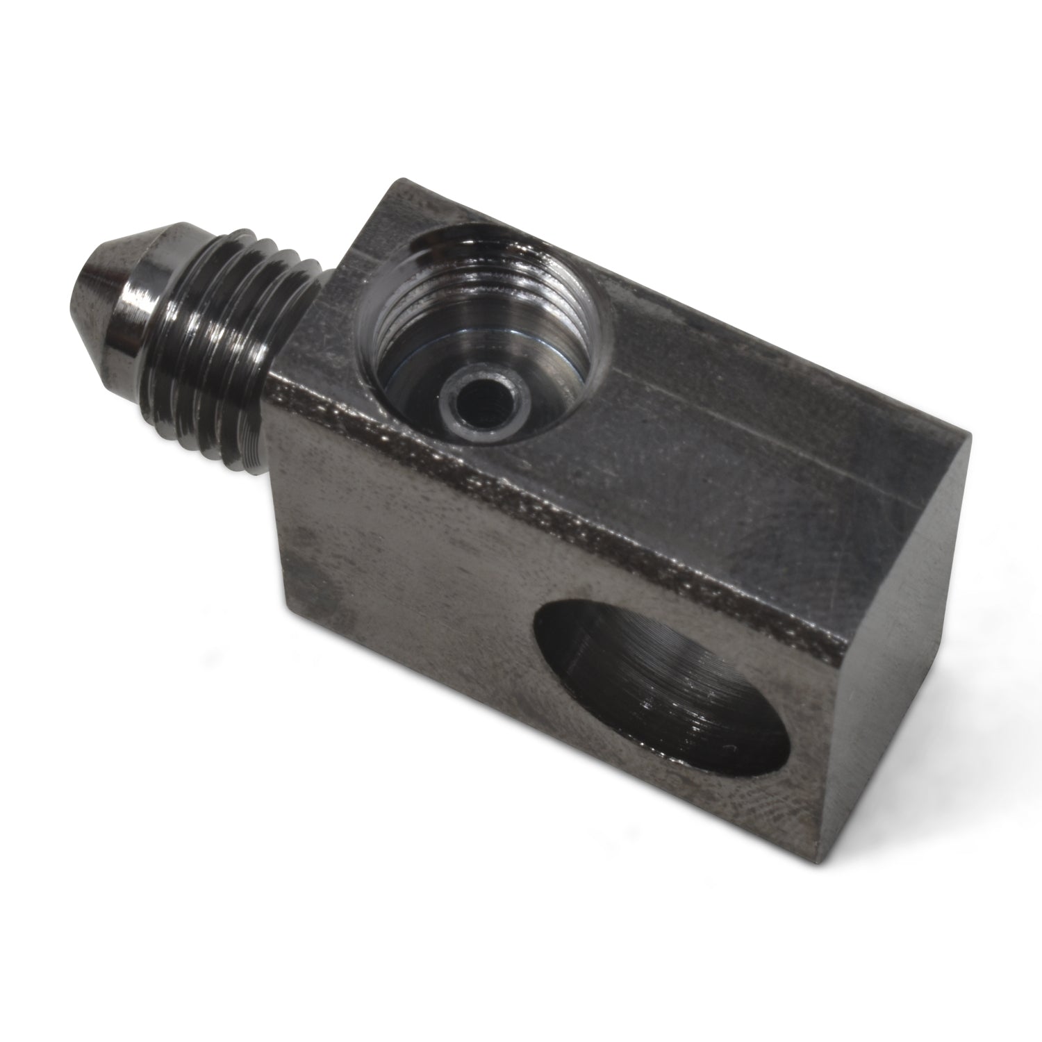 Russell 640503 3 8x3 8 3AN Brake Tee Male Flare
