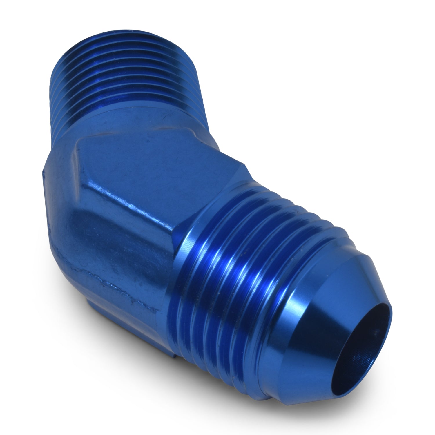 Russell 660930 3AN 45Deg To 1 8NPT Blue