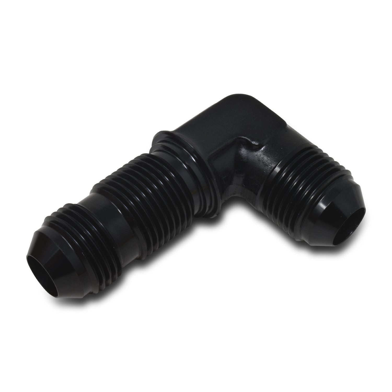 Russell 661263 8AN 90Deg Bulkhead Black