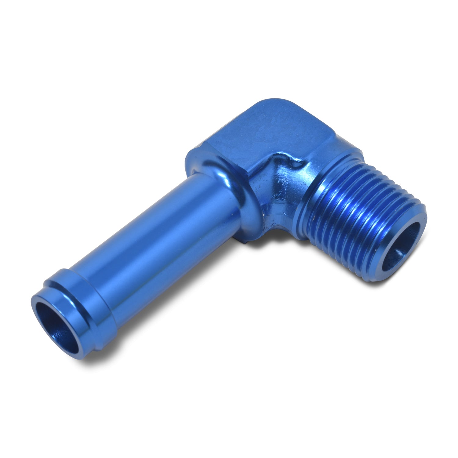 Russell 663110 6AN 90Deg To 1 4 Pipe M Blue