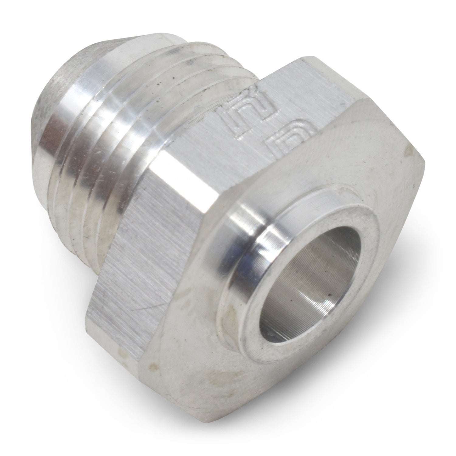 Russell 670580 6AN M Weld-In Bung Aluminum Natural