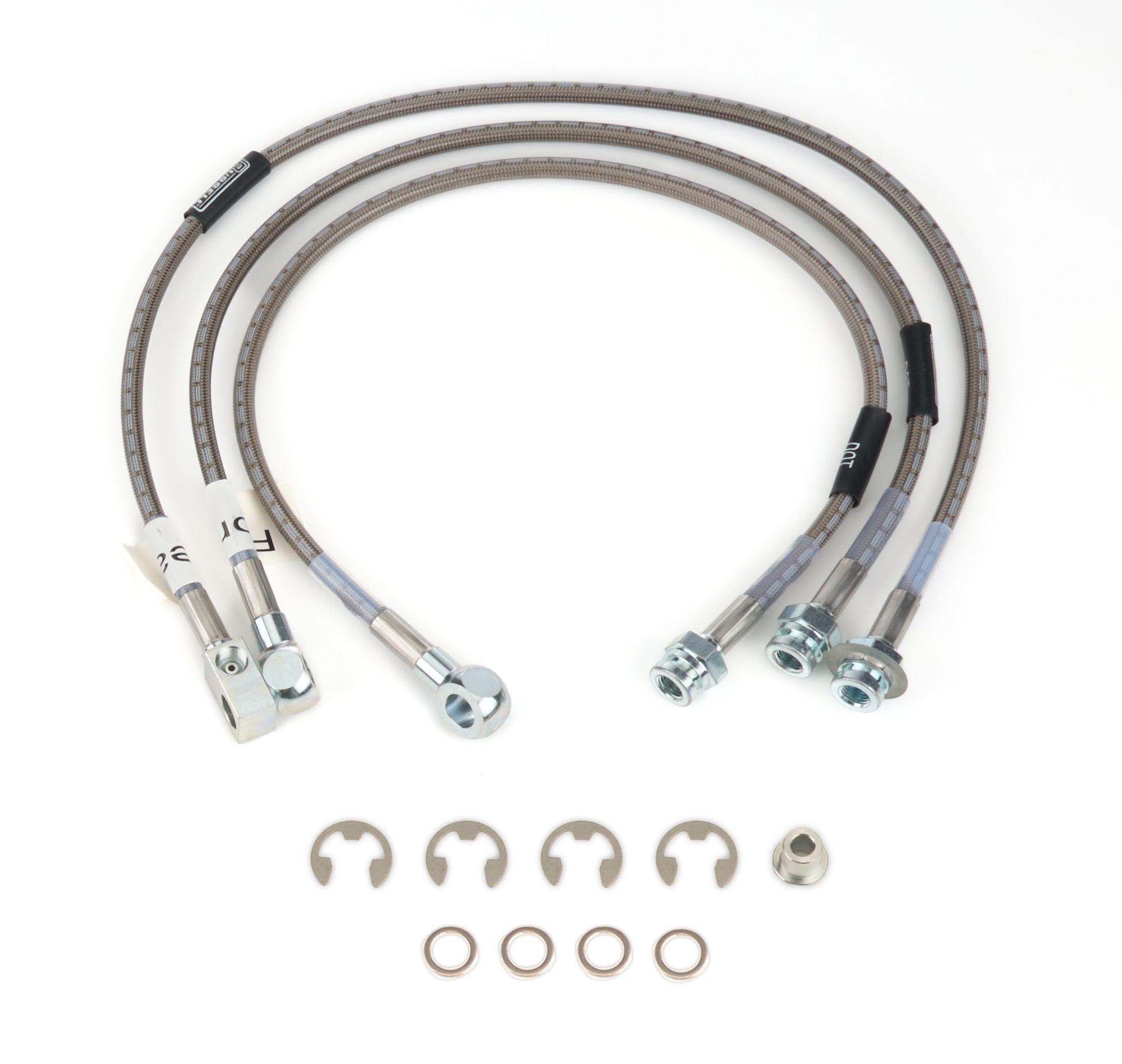 Russell 695910 S S Brake Line Kit 77-81 Jeep CJ