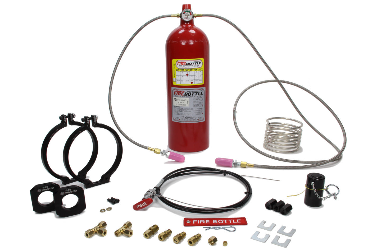 Fire Bottle Fire Suppression System 10lb Automatic & Manual - Bjck_pamrc-1002-N