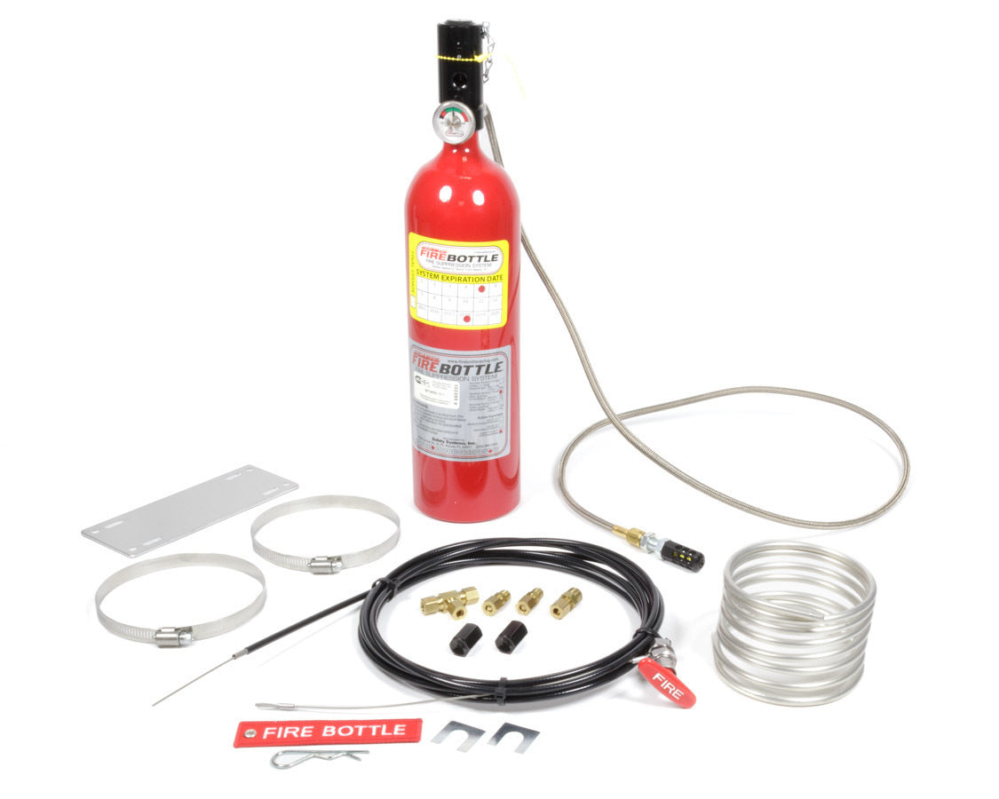 Fire Bottle Fire Suppression System 5lb Automatic & Manual - Bjck_pamrc-500-N