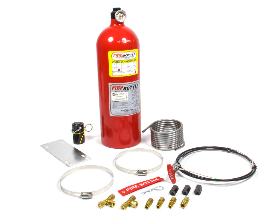 Fire Bottle Fire Suppression System 10lb Manual Pull W/sl Tu - Bjck_prc-1010-N