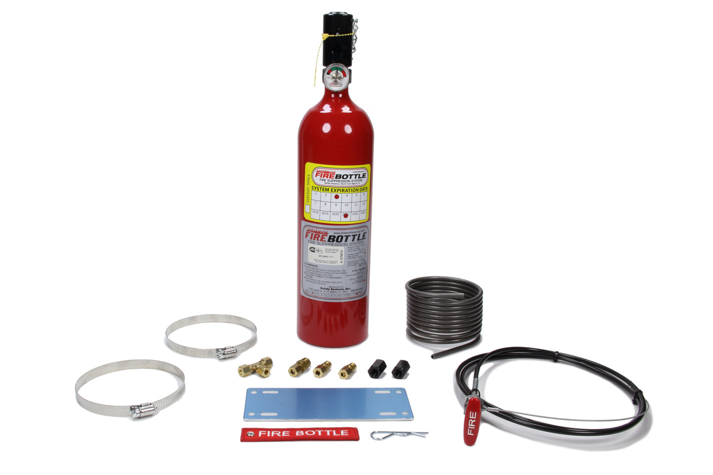 Fire Bottle Fire Suppression System 5lb Manual Pull W/sl Tub - Bjck_prc-510-N