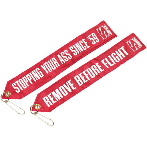 Simpson Safety Chute Tag Remove Before Flight Drag Parachute Flag CHUTEFLAG