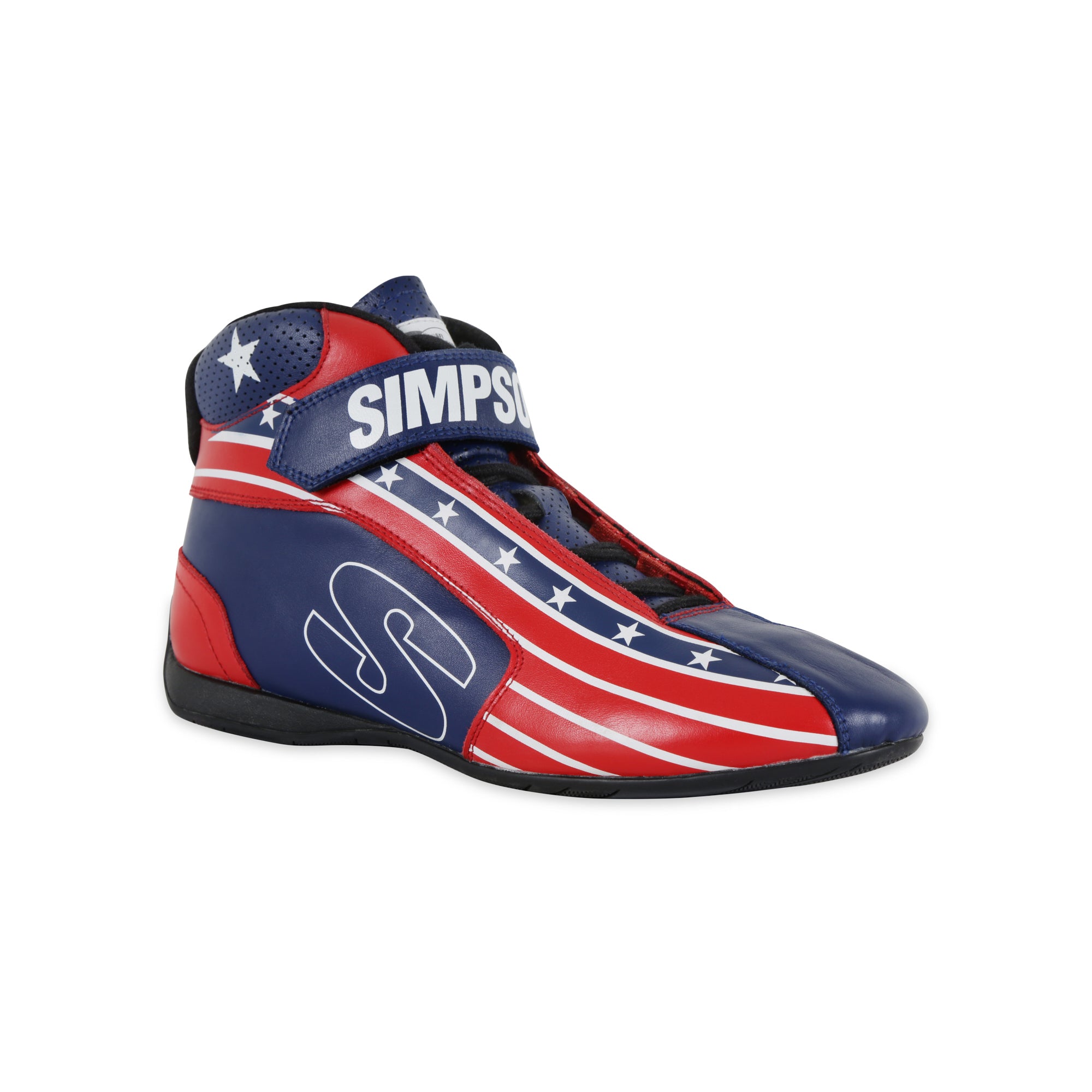 Simpson Safety DNA X2 Patriot Mid-Top Driving Shoes DX2115P, Size 11.5
