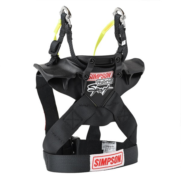 Simpson Safety Hybrid Sport Jr. Child Head and Neck Support with Sliding Tether HSCHD11SAS