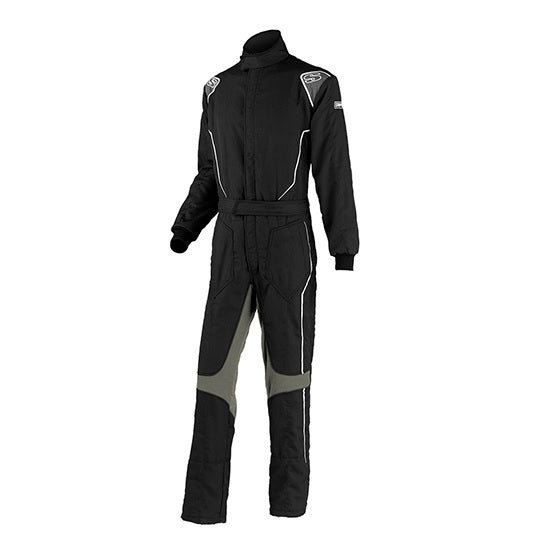 Simpson Safety Helix Youth Medium Driving Suit HXY2221, SFI 3.2A/5, Black/Gray