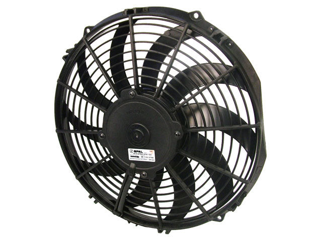 SPAL Advanced Technologies 30101522 12-Inch Puller Electric Cooling Fan, Curved Blade, 1,226 CFM