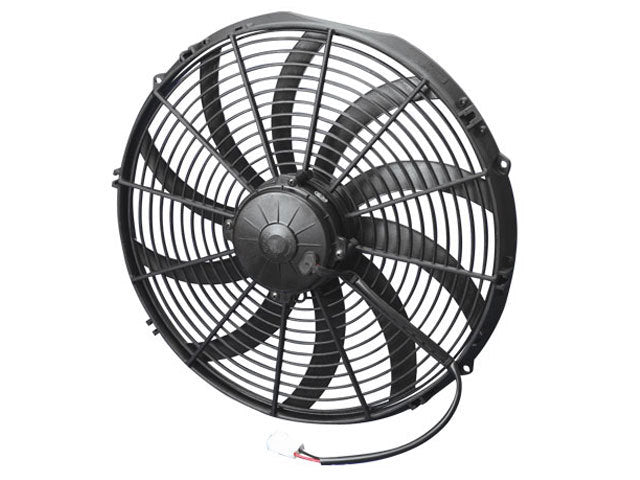 SPAL Advanced Technologies 30102049 16-Inch High-Performance Puller Electric Cooling Fan, 2,024 CFM, 12V