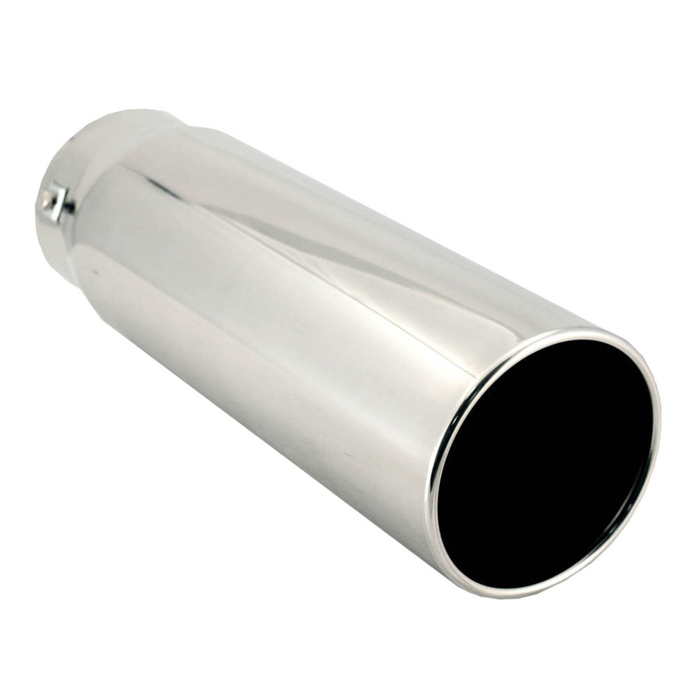 SPECTRE SPE-22431 Clamp-On Exhaust Tip, 2.75–3.75-Inch Inlet, 4.5-Inch Outlet