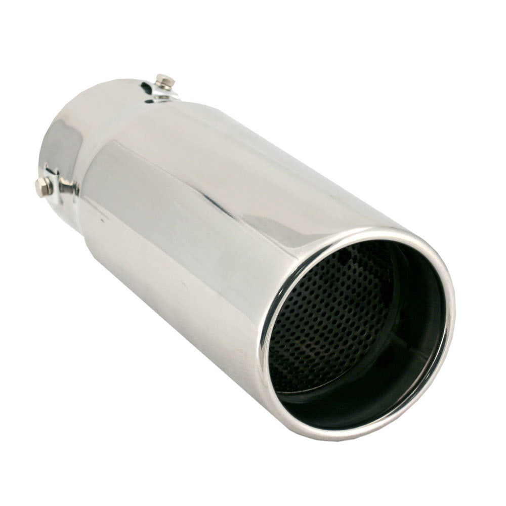 SPECTRE SPE-25556 Exhaust Tip, Clamp-On, 2 to 3 in Inlet, 4 in Round Outlet