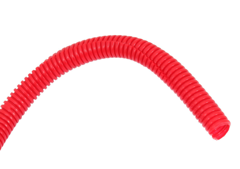 SPECTRE SPE-29682 3/8-Inch Red Convoluted Tubing, 8-Foot Length
