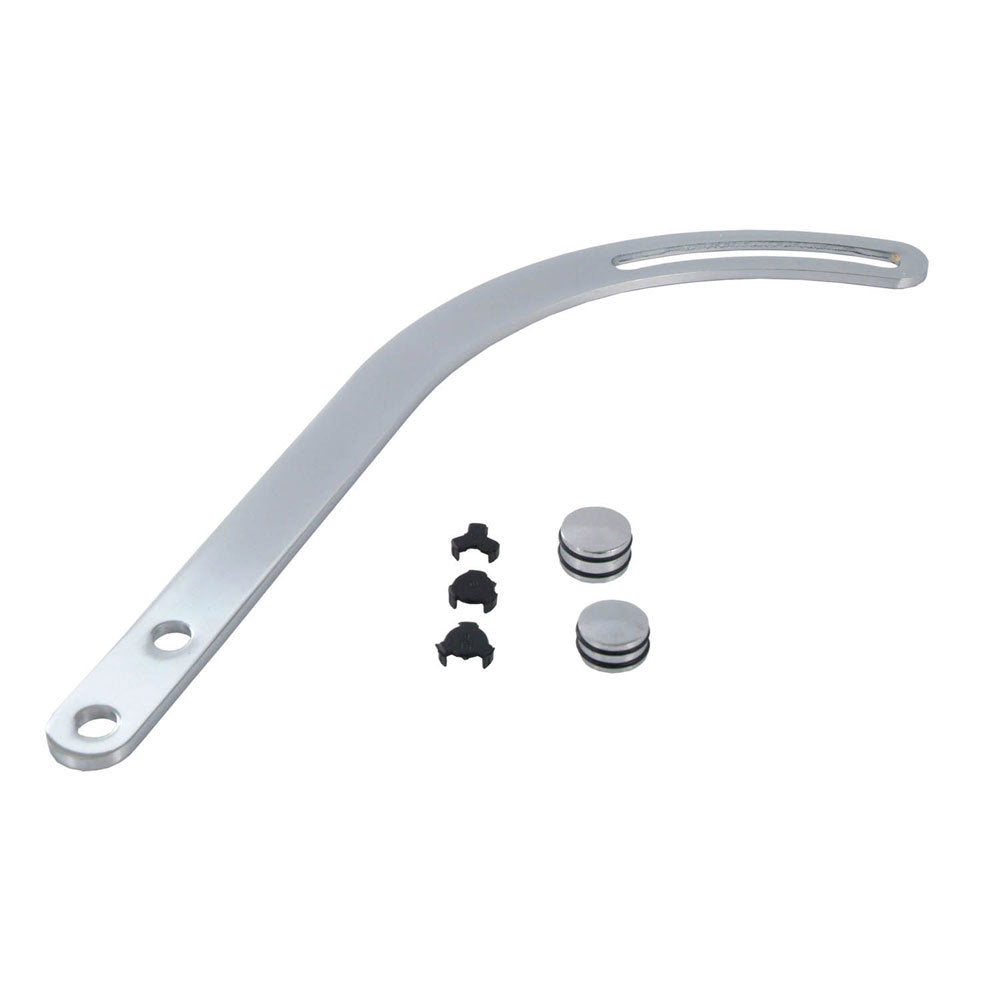 SPECTRE SPE-42263 Chrome Upper Alternator Bracket for Small Block Chevy