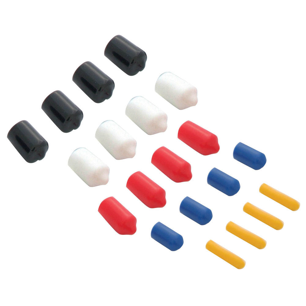 SPECTRE SPE-4254 Vacuum Line Cap Assortment Kit, Rubber, Assorted Sizes and Colors