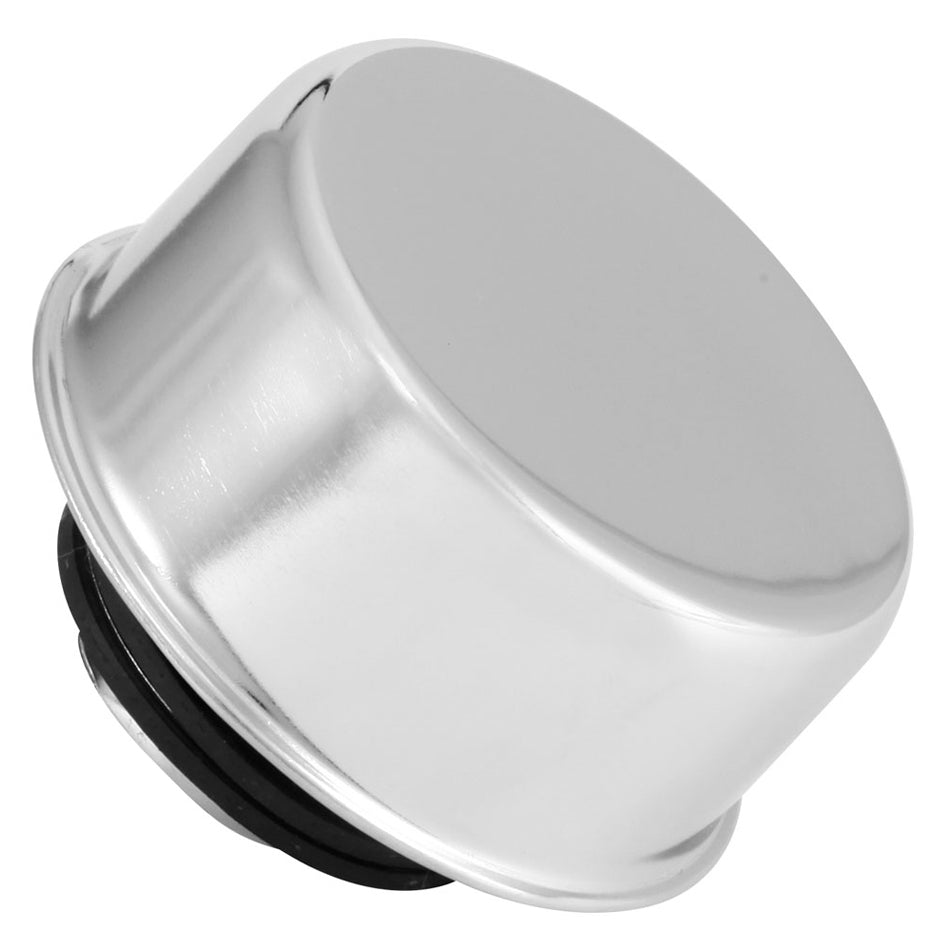 SPECTRE SPE-4273 Twist-On Round Steel Chrome Breather Cap