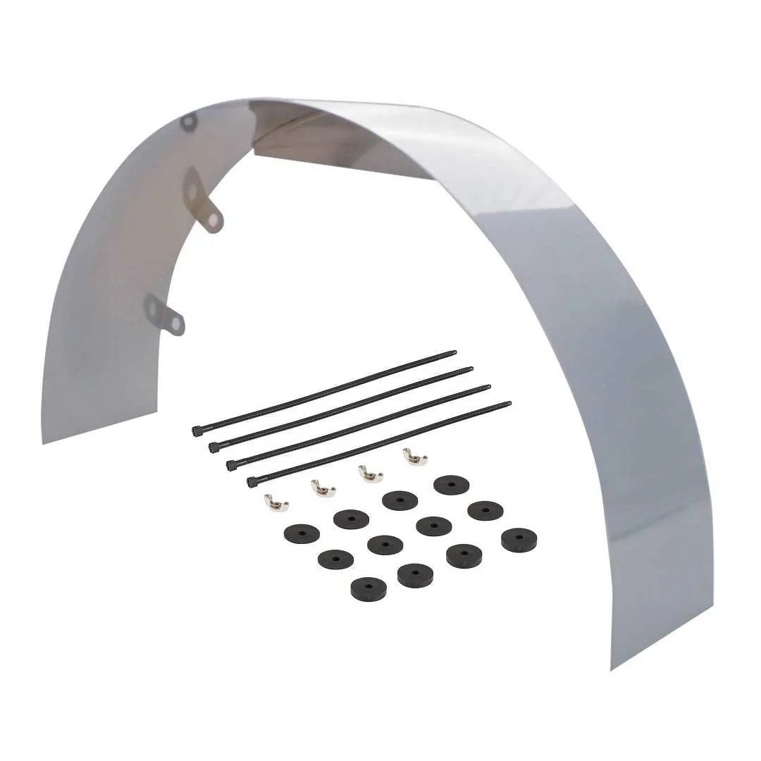 SPECTRE SPE-4358 Chrome Steel Fan Shroud Kit for 20-Inch Fans